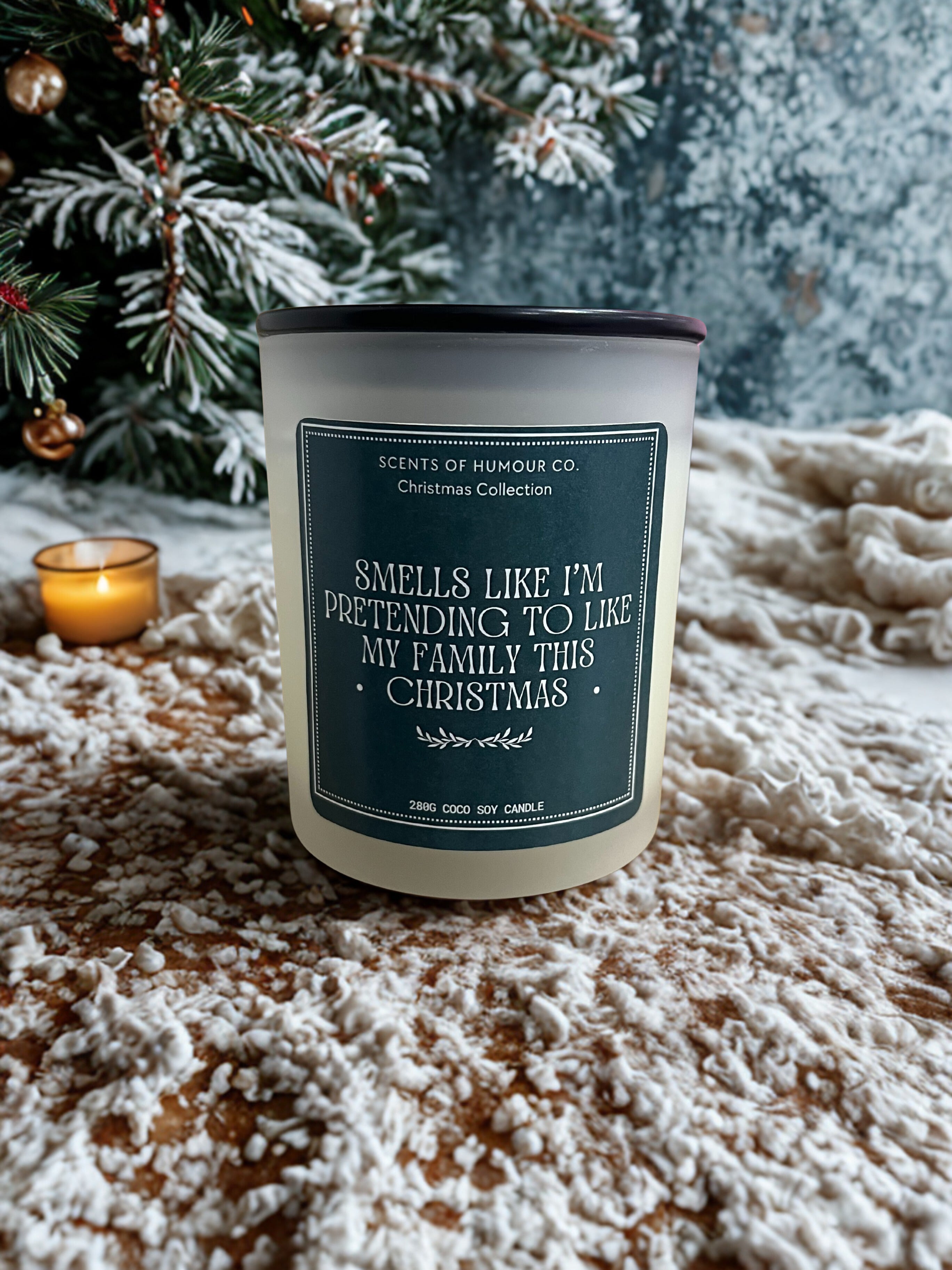 Smells like I'm pretending to like my family