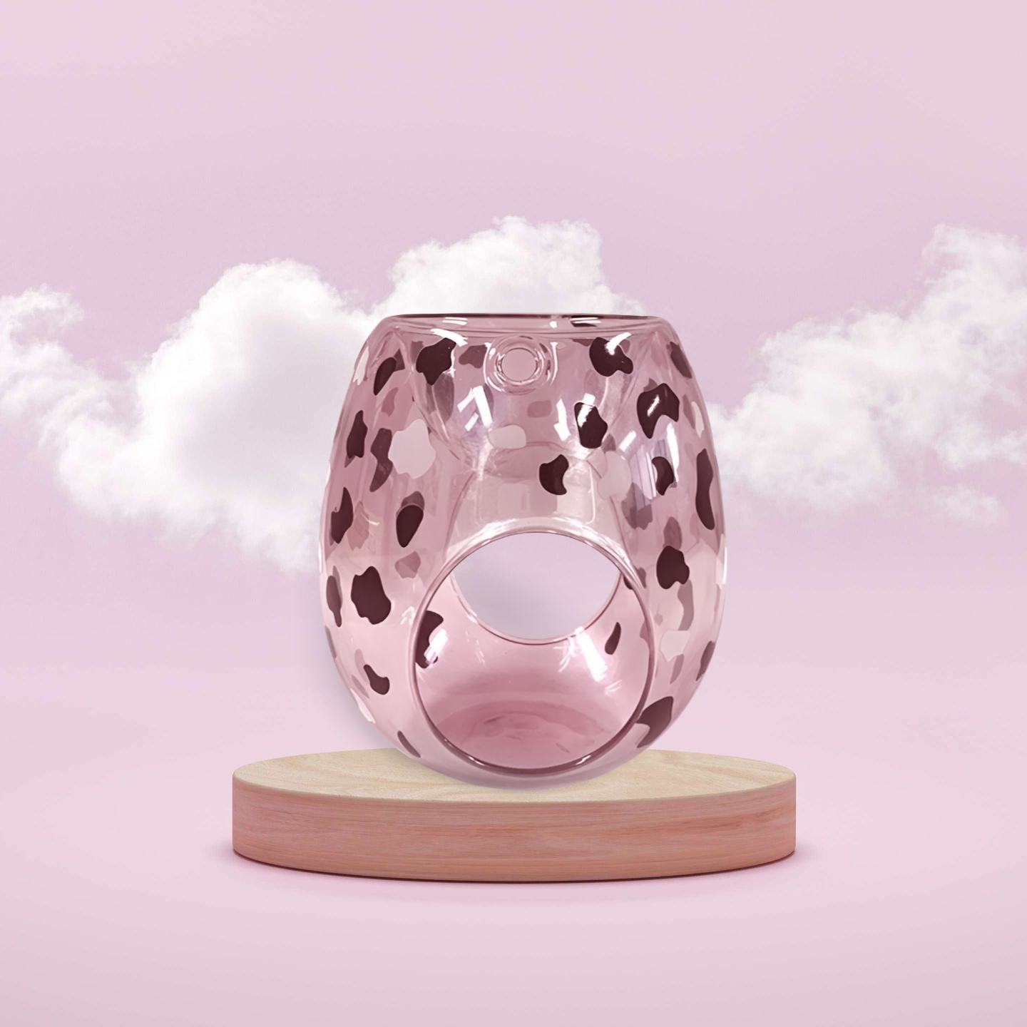 Pink Leopard- Wax Melt Burner
